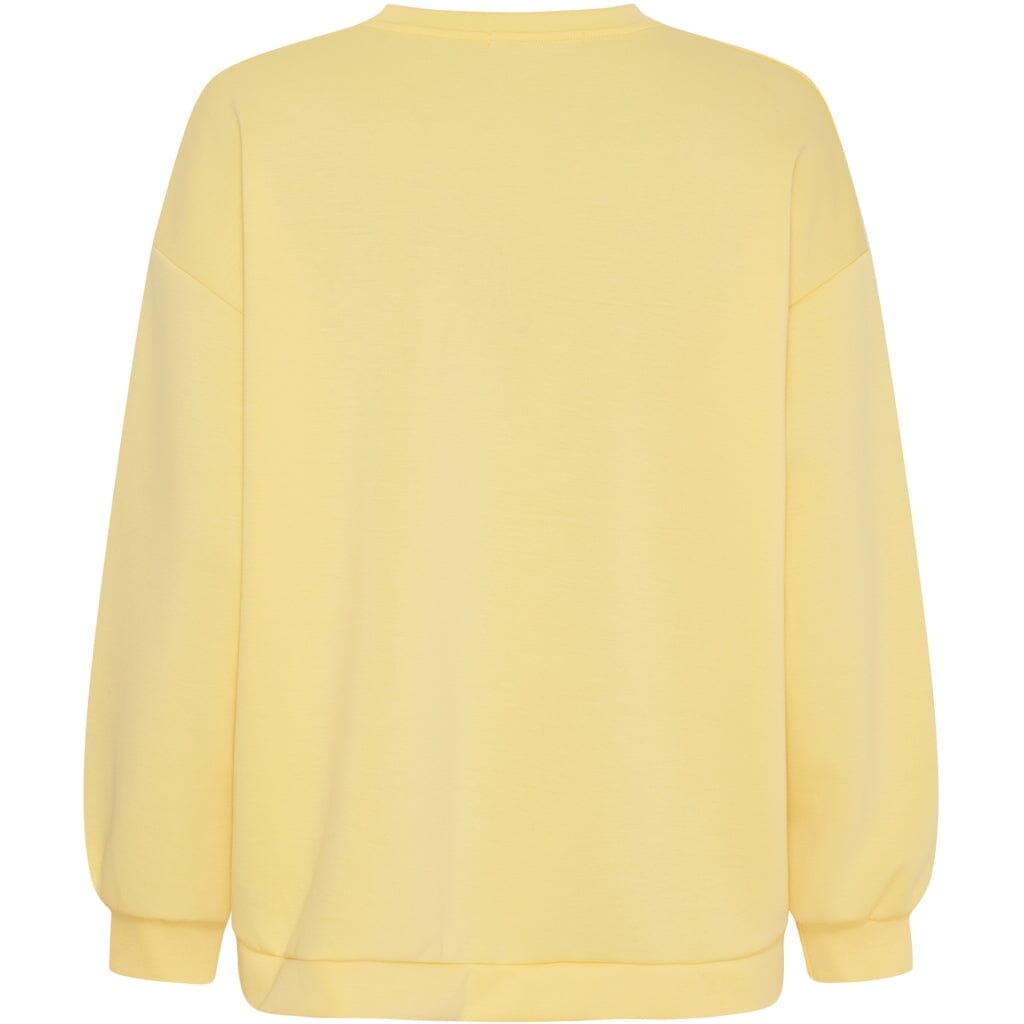 Marta Du Chateau - Mdchibiscus Sweatshirt 22659 - Yellow/Moro Sweatshirts 