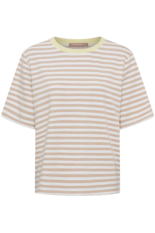 Marta Du Chateau - Mdcjamila Tee 268402 - Beige33/Yellow7