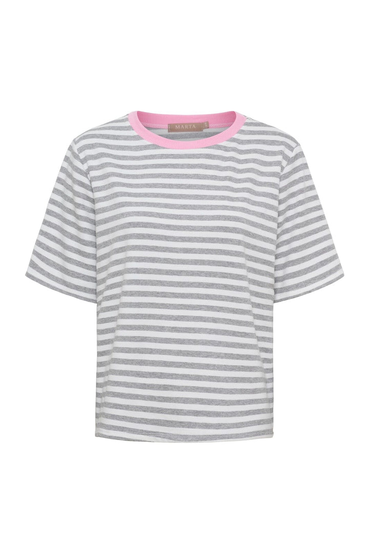 Marta Du Chateau - Mdcjamila Tee 268402 - Grey23/Baby5