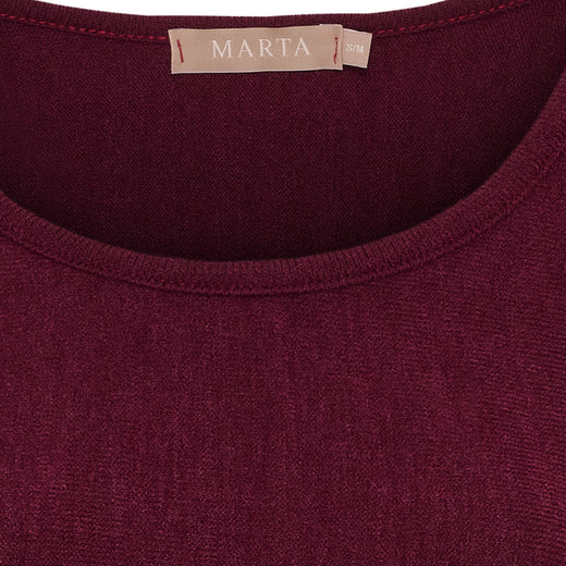 Marta Du Chateau - Mdcjasmin Dress 71653 - Bordeaux Kjoler 