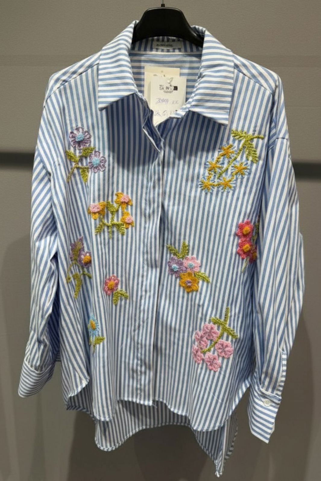 Marta Du Chateau - Mdcjudika Shirt 269113 - Blue Stripe Skjorter 