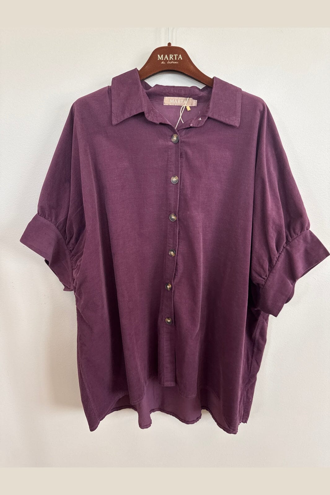 Marta Du Chateau - Mdckaori Shirt 86250V - Bourgogne78003