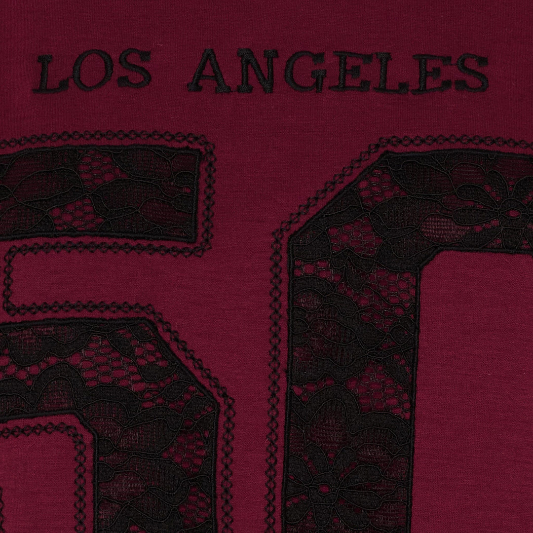 Marta Du Chateau - Mdcliora Sweat 58512M - Bordeaux161/Black Sweatshirts 