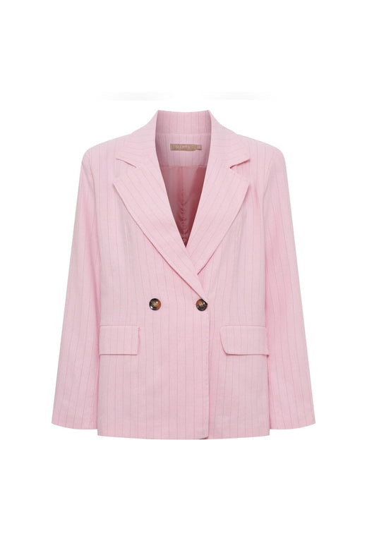 Marta Du Chateau - Mdcmarissa Blazer 8232 - Pink Stripe