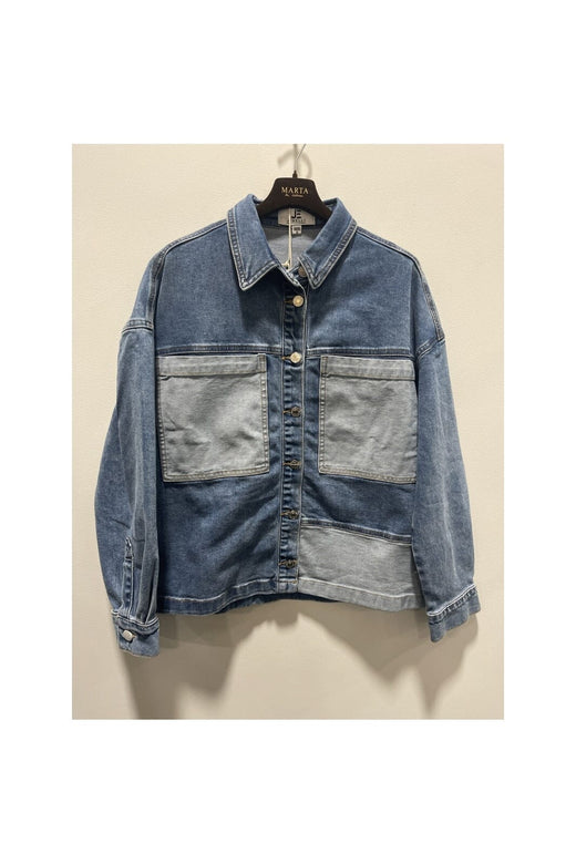 Marta Du Chateau - Mdcmilja Shirt MDC238-V9079A - Blue Denim