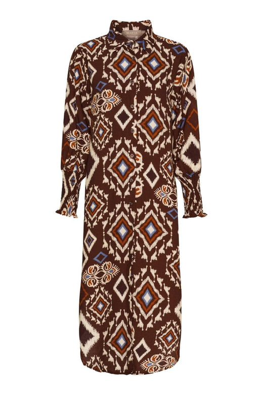Marta Du Chateau - Mdcmoss Dress 7617- - Marrone786Tpz Kjoler 