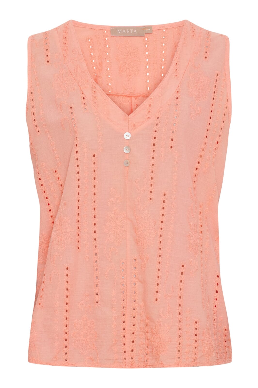 Marta Du Chateau - Mdcperla Top 6261 - Orange703 Toppe 