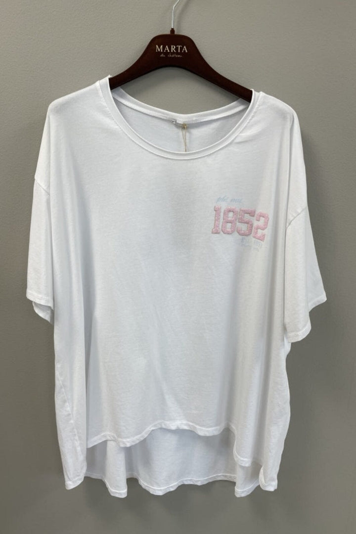 Marta Du Chateau - Mdcraniella Tee 69981 - White