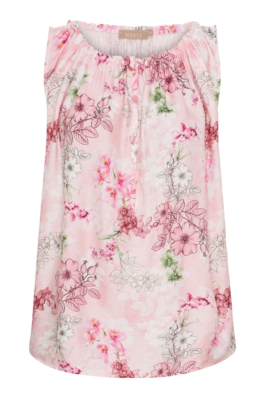 Forudbestilling - Marta Du Chateau - Mdcsilja Top 6281 - 0998 Rosa
