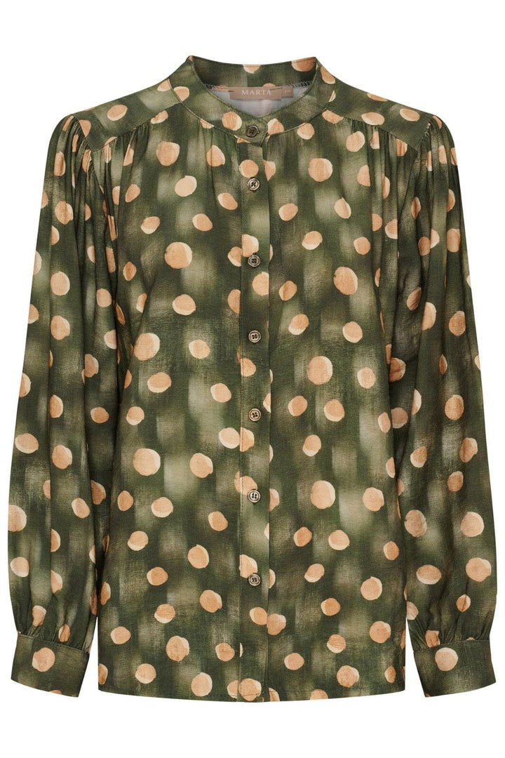 Marta Du Chateau - Mdcspinel Shirt 7606 - Military636Tpz Skjorter 
