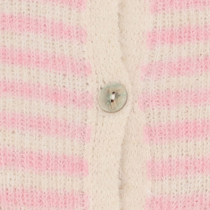 Marta Du Chateau - Mdcsusanne Knit 8262 - Pink Strikbluser 
