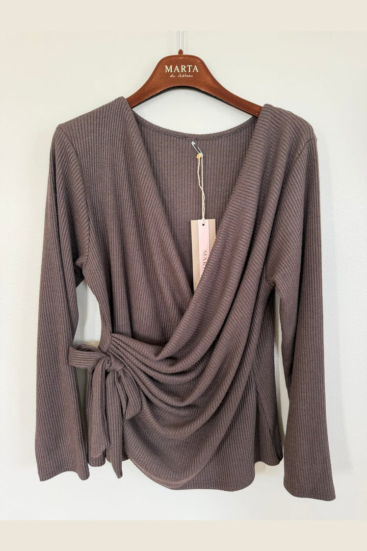 Marta Du Chateau - Mdctalina Blouse 1612- - Moro