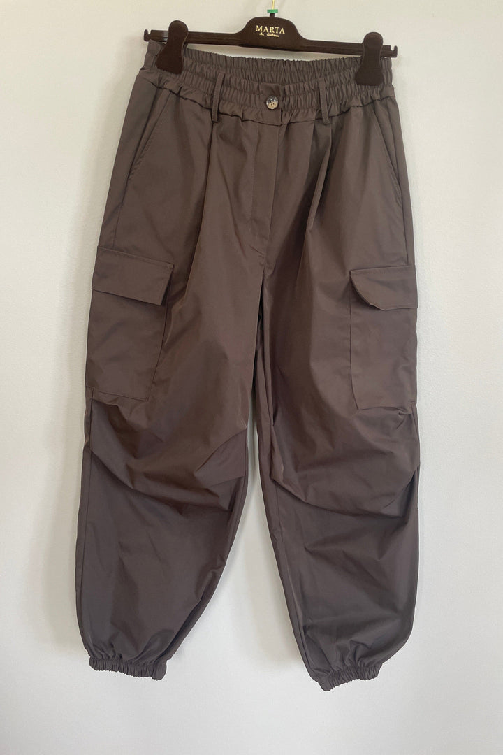 Marta Du Chateau - Mdcvanilla Pants 8562 - Dark Brown Bukser 