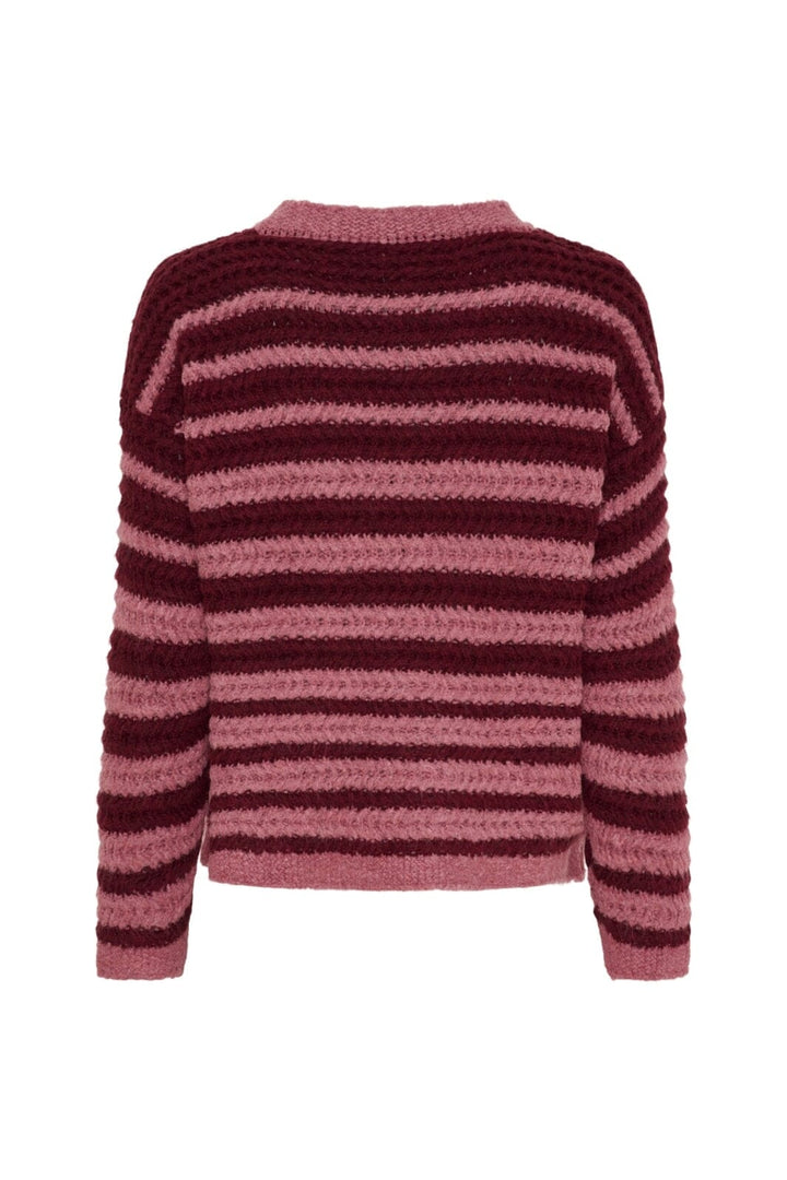 Marta Du Chateau - Mdcvictorine Knit 25484 - Cipola0065/Vino0029