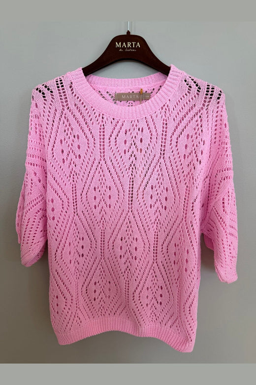 Marta Du Chateau - Mdcvina Knit 6592 - Pink