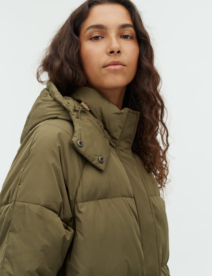 MbyM - Ela Slit 30057116 - H93 - Warm Olive Jakker 