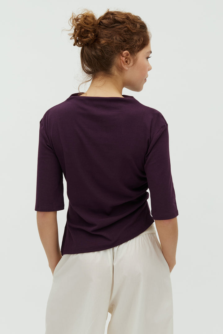 MbyM - Hockney-M 64631205 - V96 - Plum Perfect T-shirts 