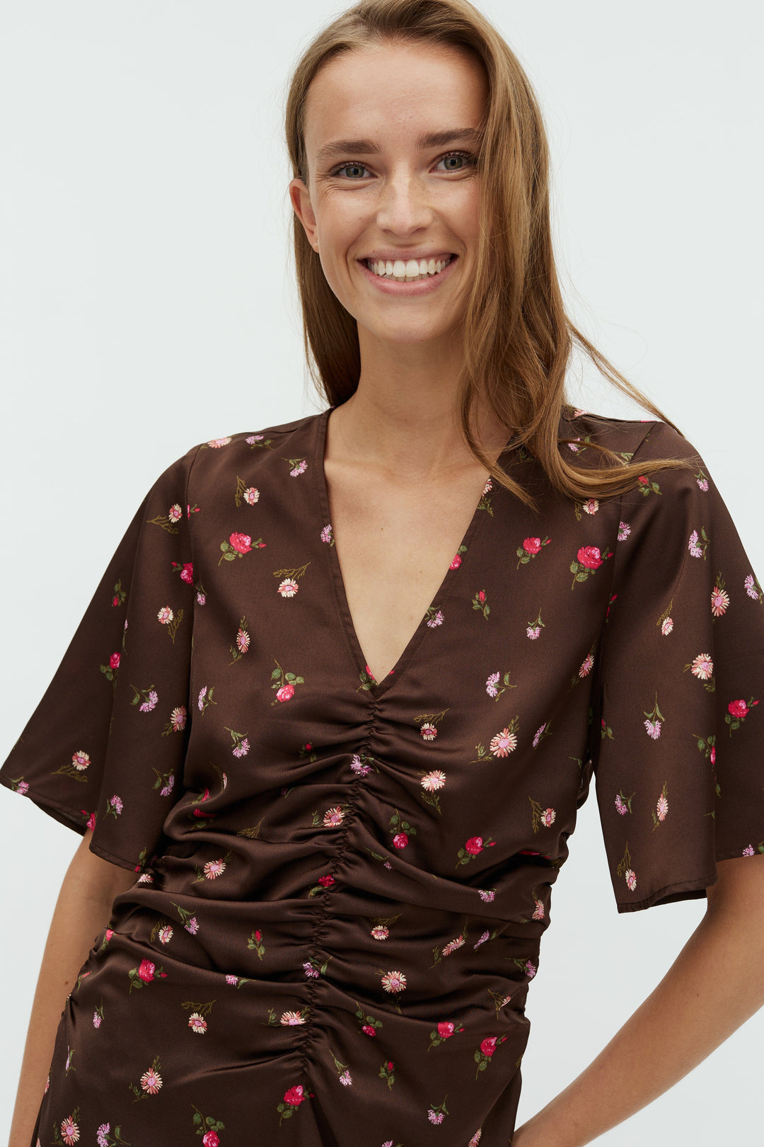 MbyM - Ineya-M 63871132 - V53 - Dark Evaline Print Kjoler 