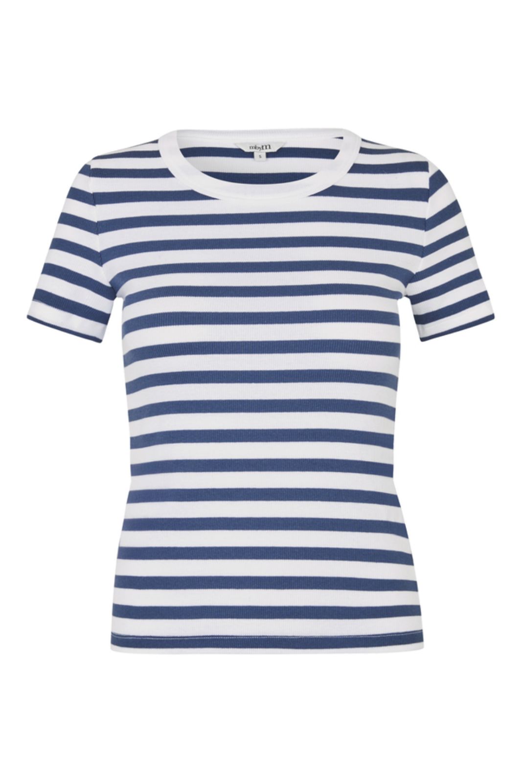 MbyM - Otis-M 58249029 - T03 White Indigo Stripe T-shirts 