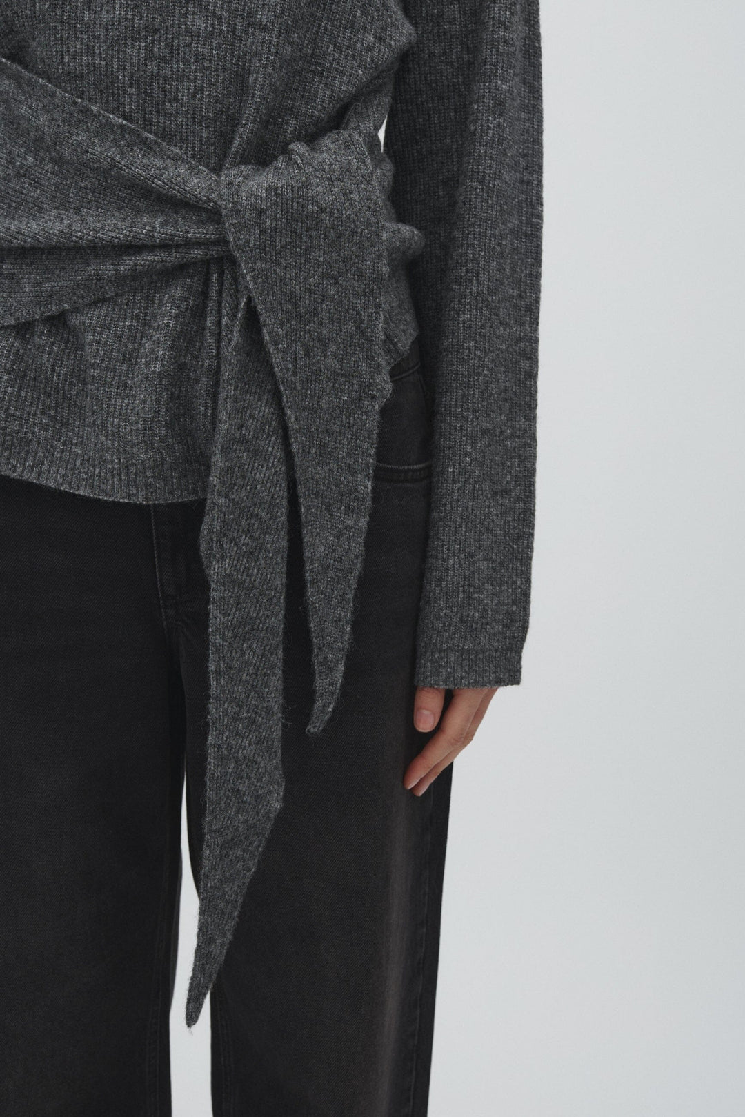MbyM - Sula-M 64921465 - 635 - Charcoal Melange Strikbluser 