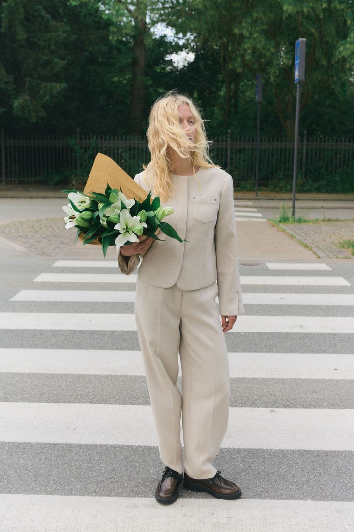 MbyM - Torina-M 63340830 - U71 - Spring Brown Melange Blazere 