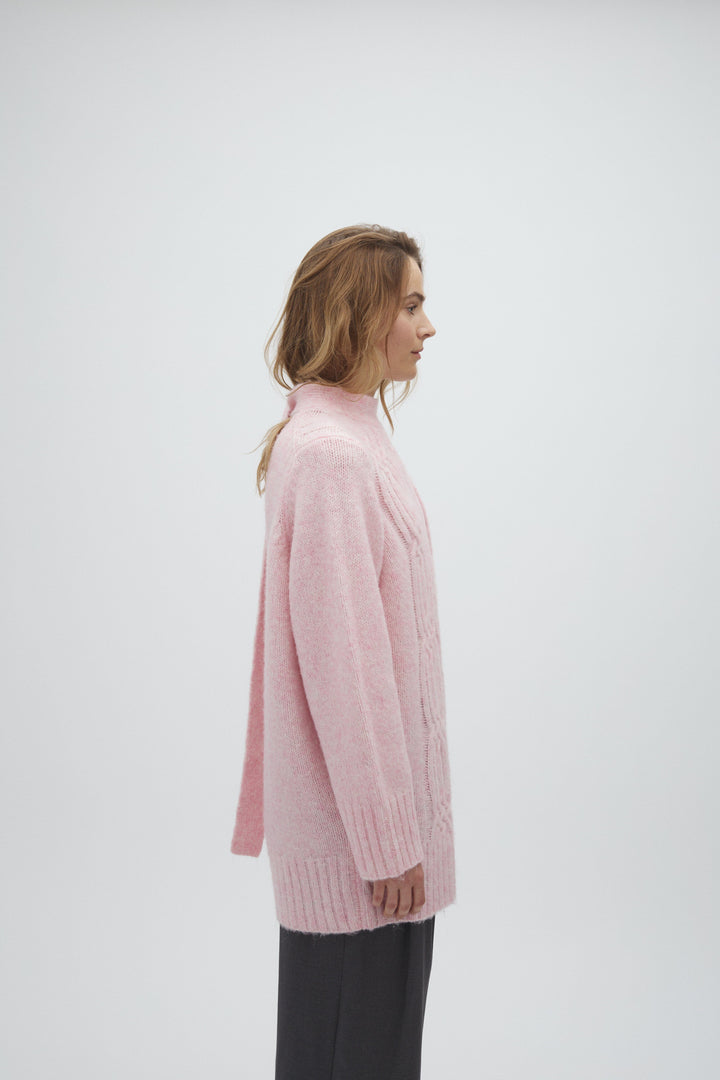 MbyM - Xandra-M 65391511 - S74 - Pink Melange Strikbluser 