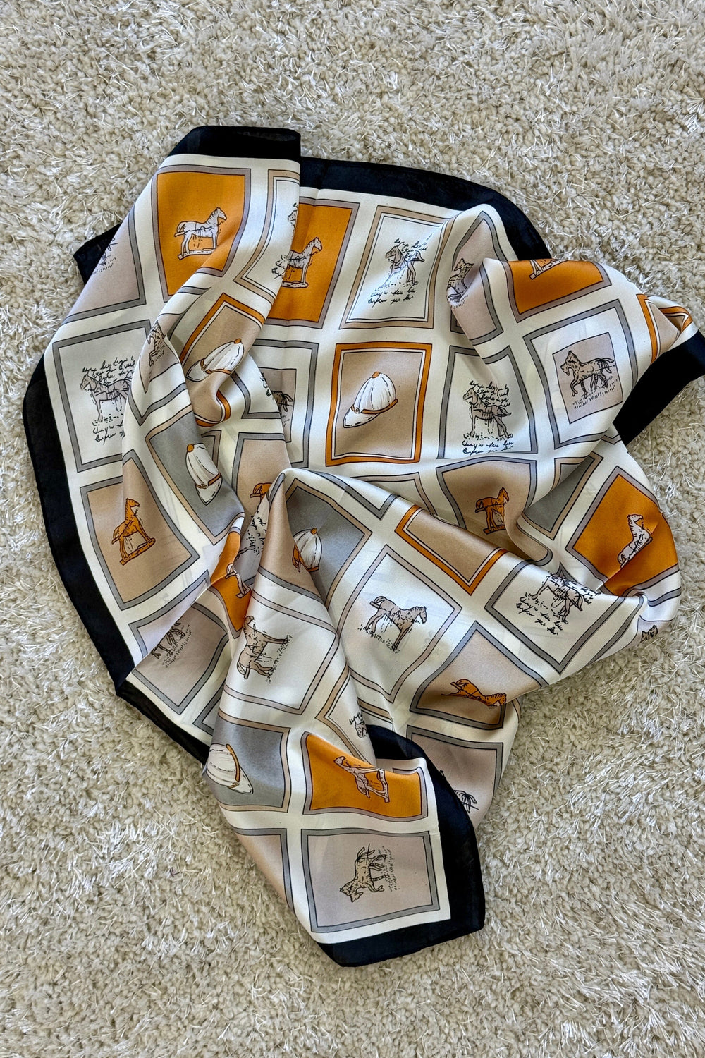 Mellow Moon - Indian Polyester Scarf ECHARPE4220039 - Multicolor Tørklæder 