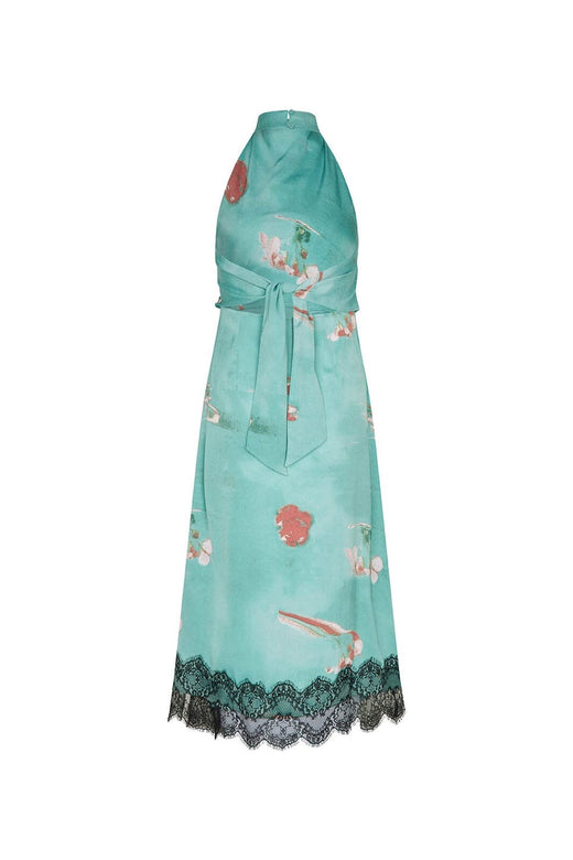 Modström - Carinamd Print Dress 59433 - 11631 - Aqua Flower