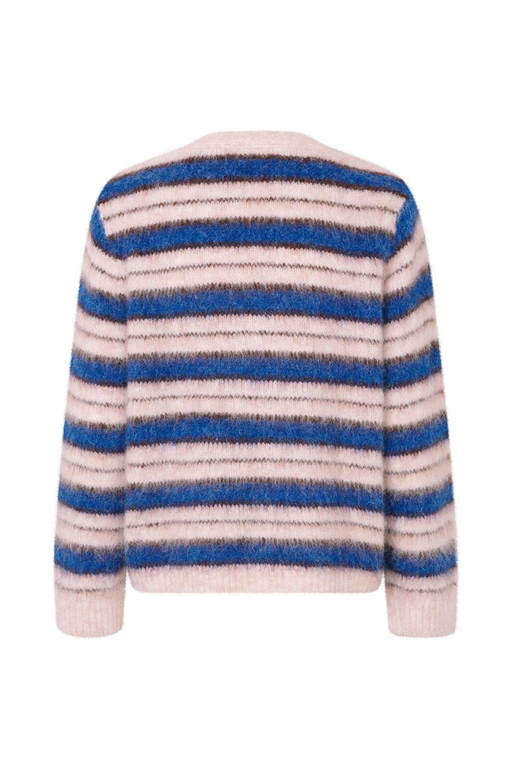 Modström - Ditlevmd Cardigan 59390 - 12066 - Cherry Stripe
