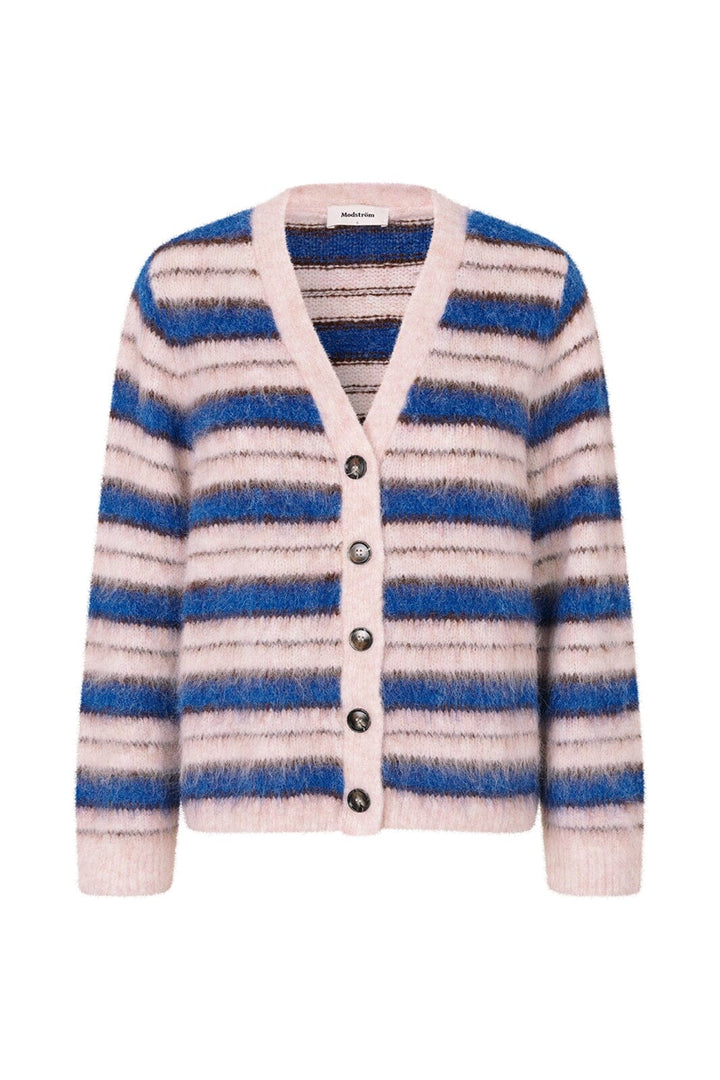 Modström - Ditlevmd Cardigan 59390 - 12066 - Cherry Stripe