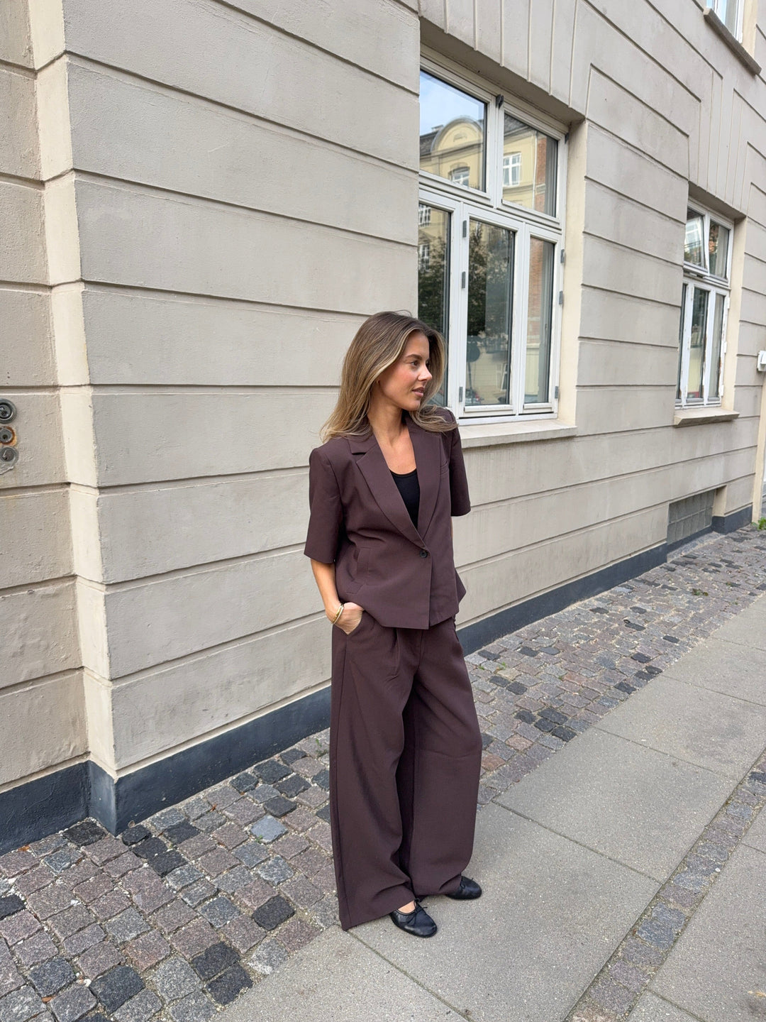 Modström - Galemd Ss Blazer 59445 - 05508 - Seal Brown Blazere 