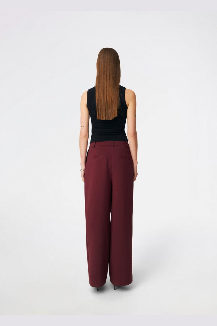Modström - Galemd Wide Pants 58887 - 1447 - Windsor Wine