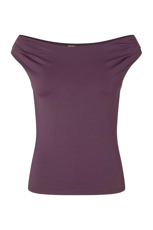 Modström - Himamd Off-Shoulder Top 57928 - 1220 - Winter Bloom