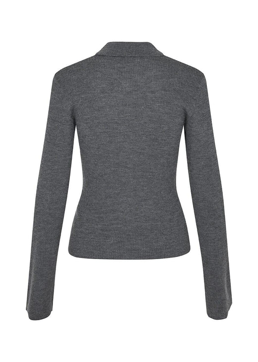 Modström - Hirokimd Cardigan 57474 - 7088 - Dark Grey Melange