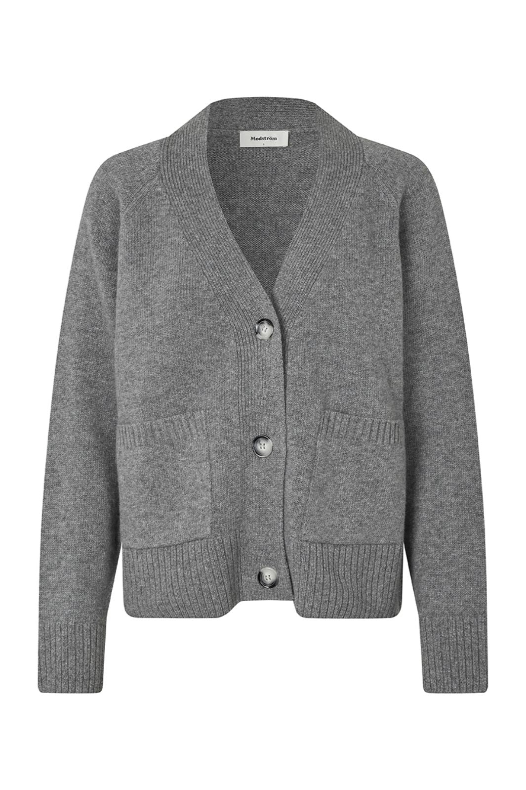 Modström - Petunamd Cardigan 58750 - 7087 - Grey Melange Cardigans 