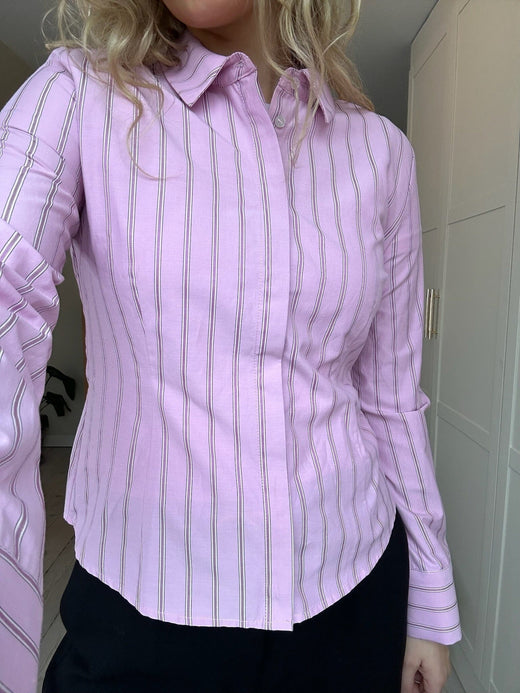 Modström - Starleemd Shirt 58834 - 11522 - Pink Stripe Skjorter 
