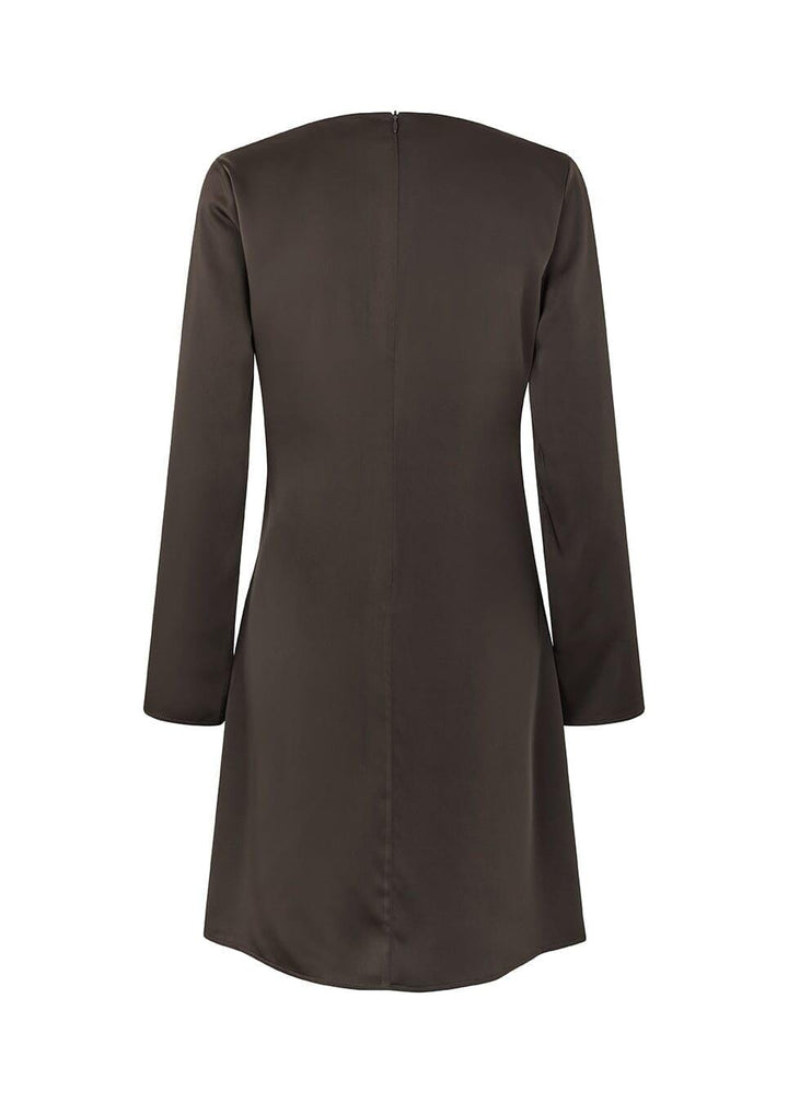 Modström - Tailormd Ls Short Dress 59089 - 5508 - Seal Brown