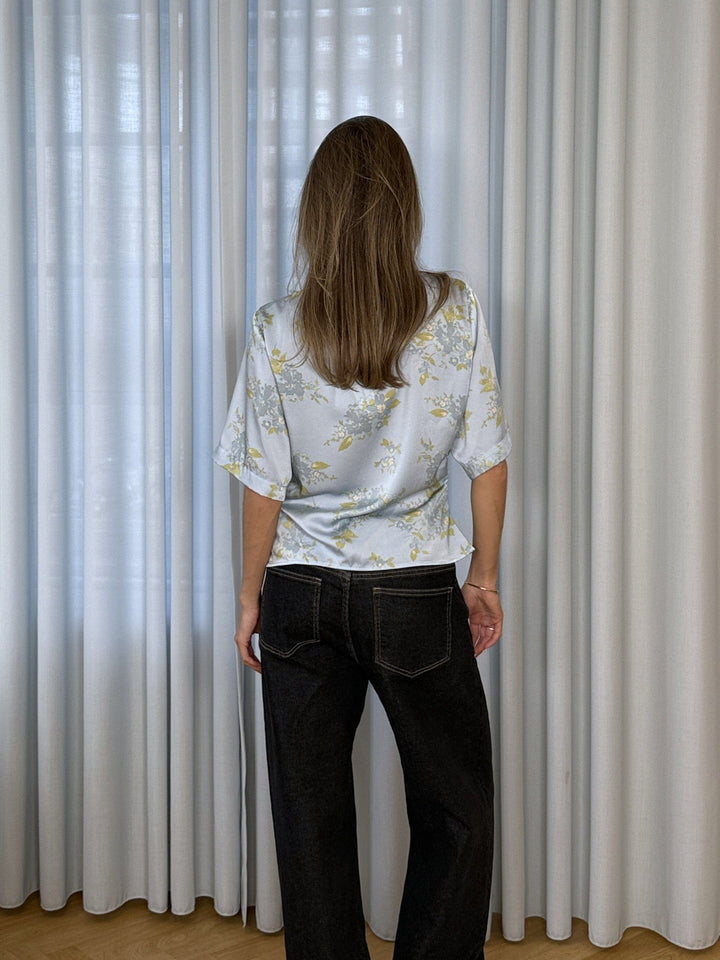 Modström - Uttamd Print Ss Top 59114 - 11524 - Everbloom Toppe 