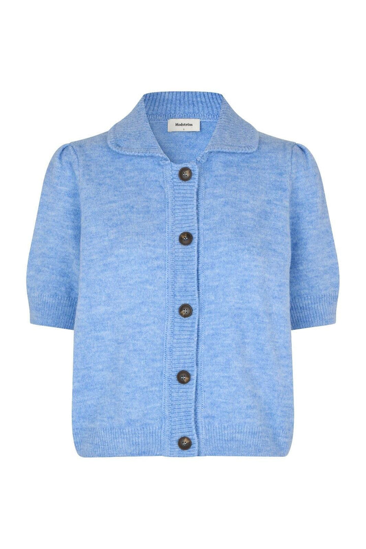 Modström - Uzzimd Cardigan 59061 - 3313 - Powder Blue Cardigans 