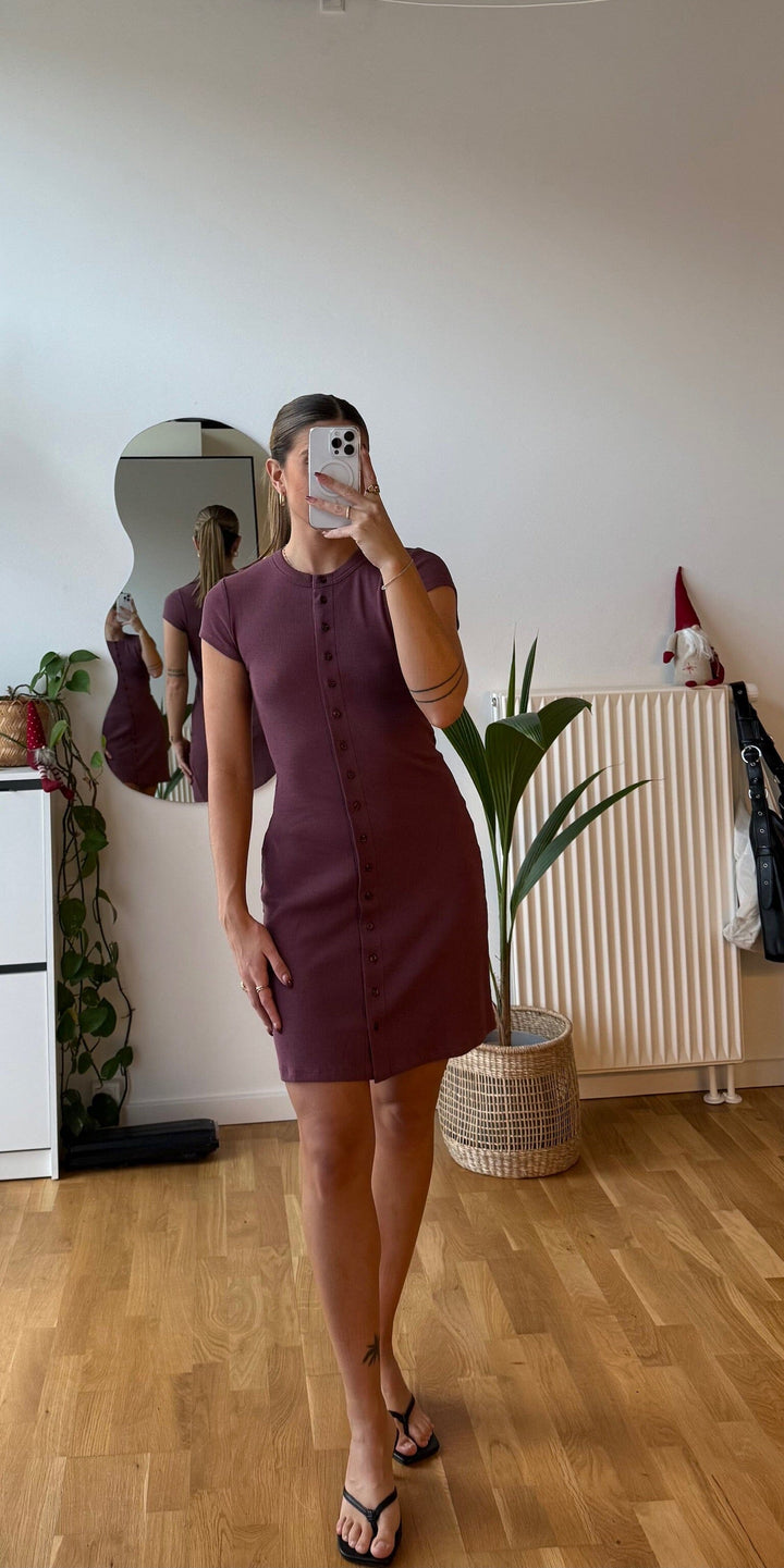 Modström - Vilsonmd Dress 59003 - 8854 - Wineberry Kjoler 
