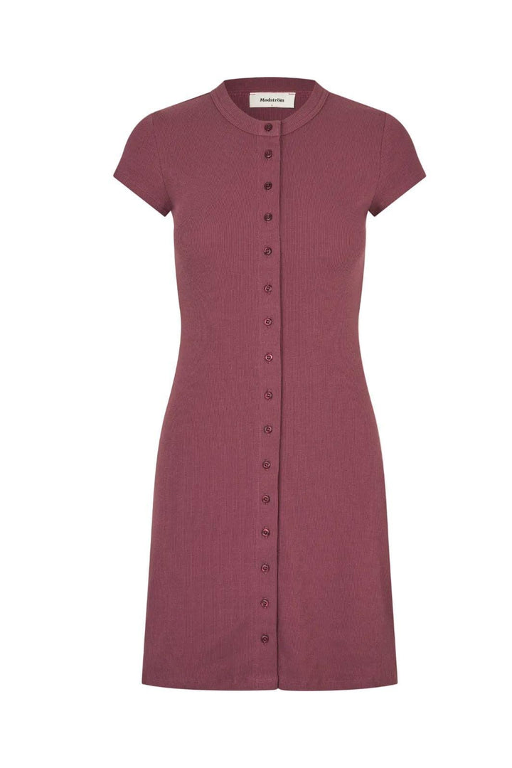 Modström - Vilsonmd Dress 59003 - 8854 - Wineberry Kjoler 