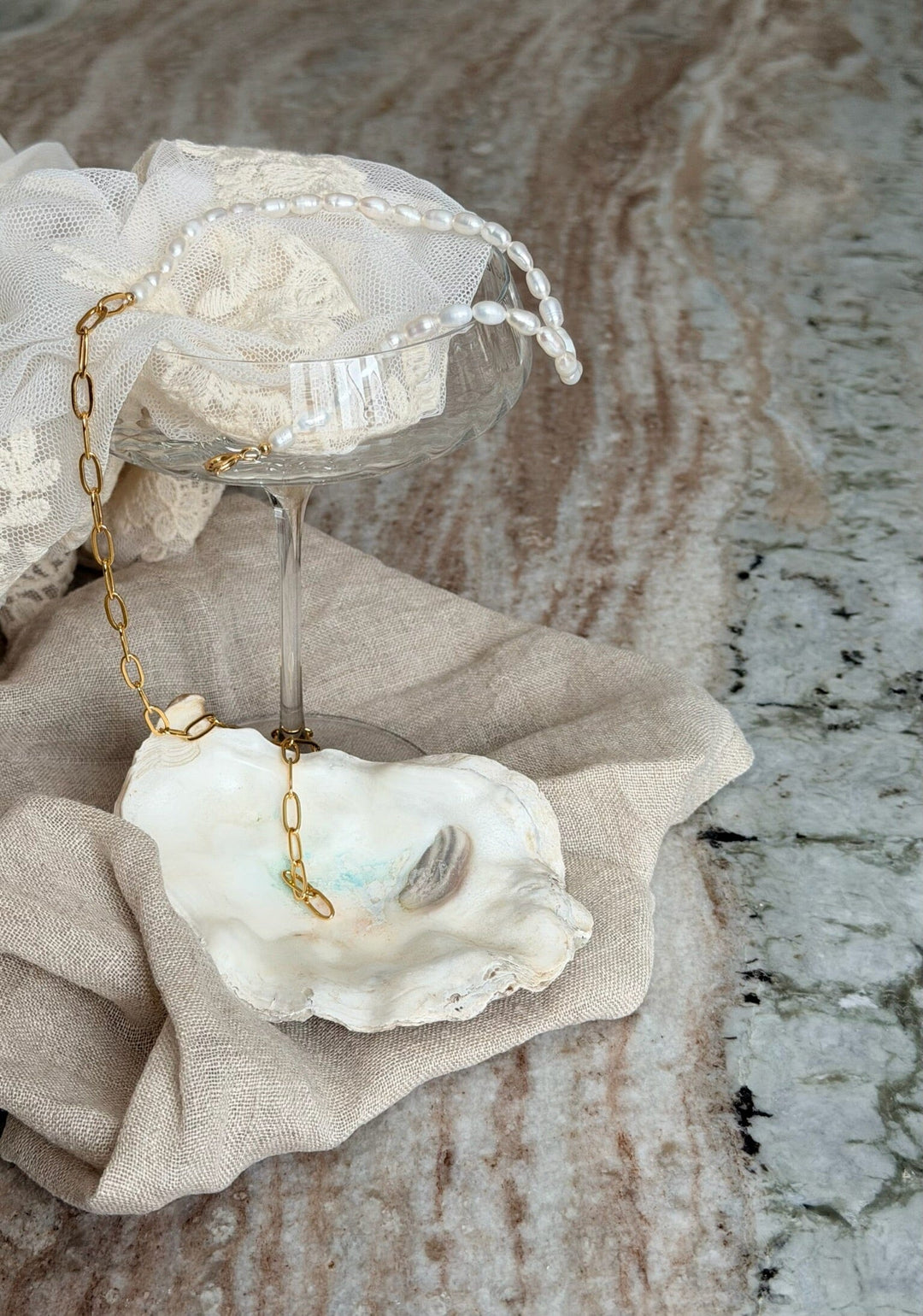 Molly&My Jewellery x Melanie Due - Harmony - Forgyldt Halskæder 