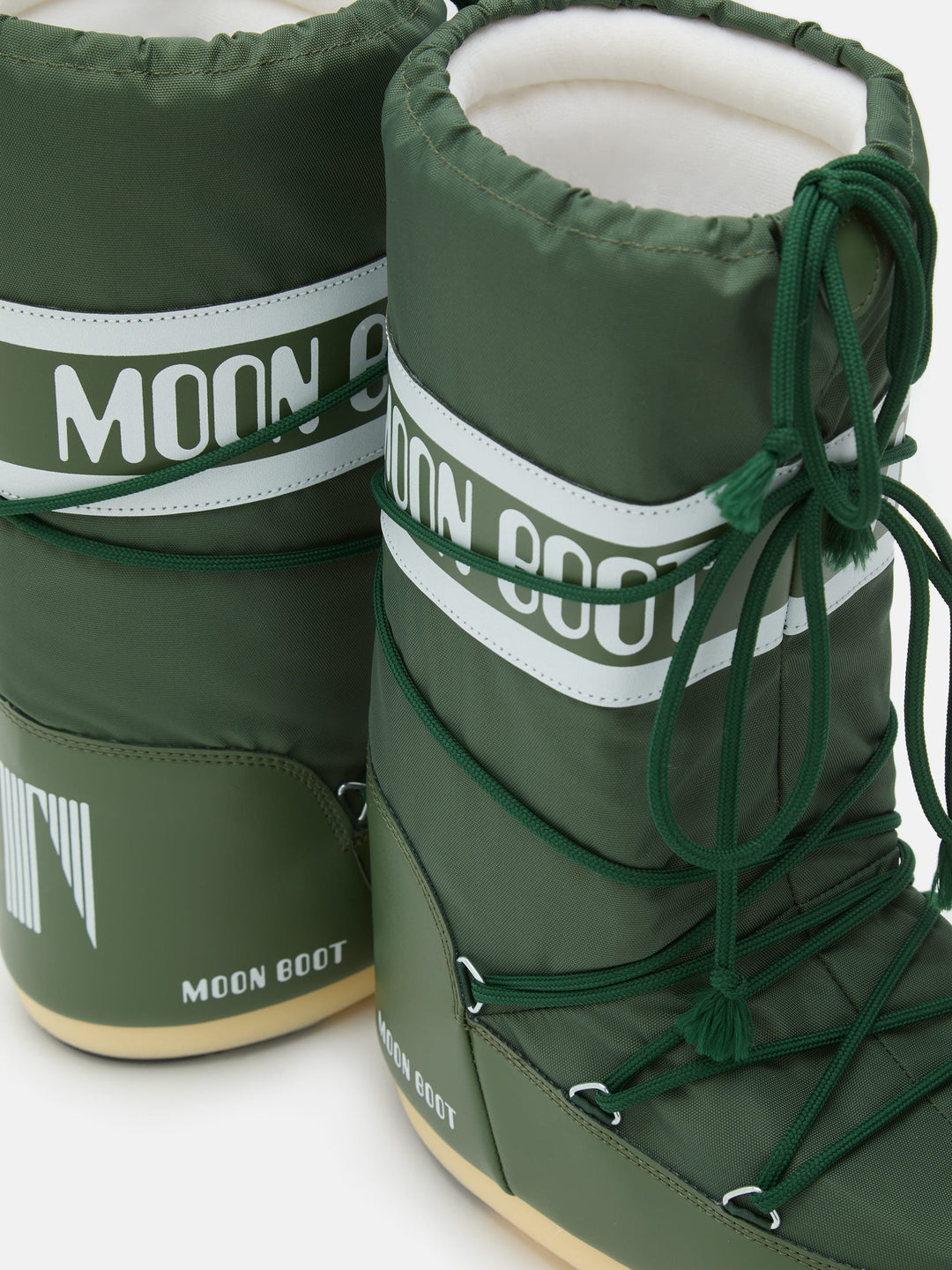 Moon Boot - Mb Icon Nylon Jr 80D1400440 - G016 Forest Green Støvler 