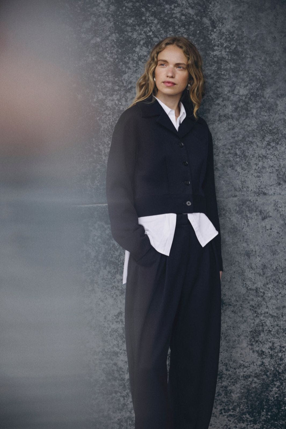 Moss Copenhagen - Mschmynthe Elina Pants 19226 - Sky Captain Bukser 