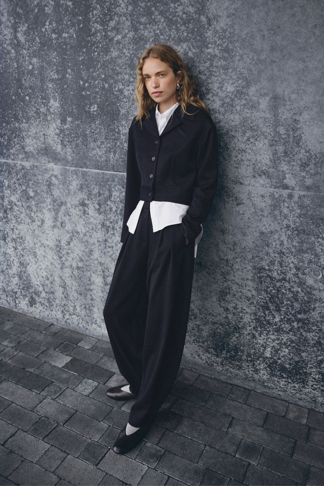 Moss Copenhagen - Mschmynthe Elina Pants 19226 - Sky Captain Bukser 