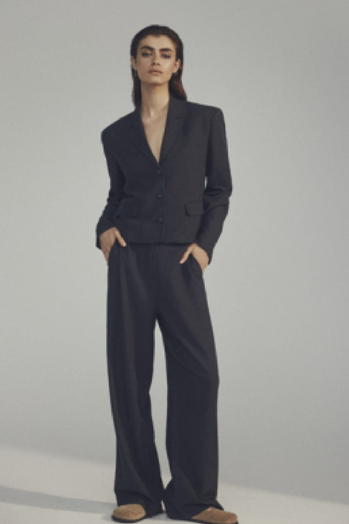Moss Copenhagen - Mschpennie Ginia Blazer - Phantom Blazere 