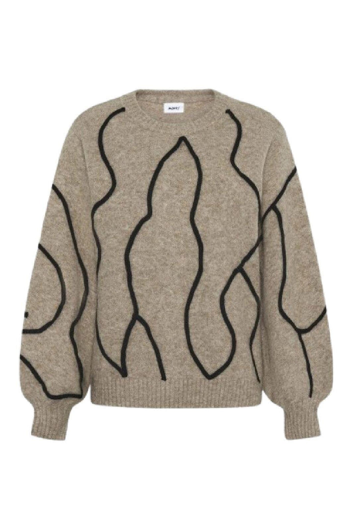 Moves by Minimum - Kaiya Jumper 4457 244004457 - 0909 - Fossil Strikbluser 