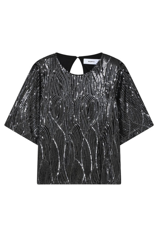 Moves by Minimum - Mandi Blouse 4522 220424522 - 999 - Black Bluser 