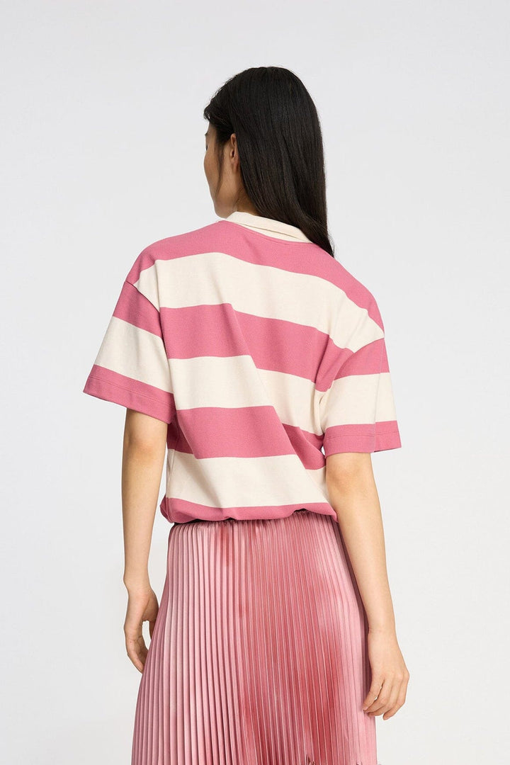 Munthe - Baelfire 261110026161 - 379 - Stripe Berry T-shirts 