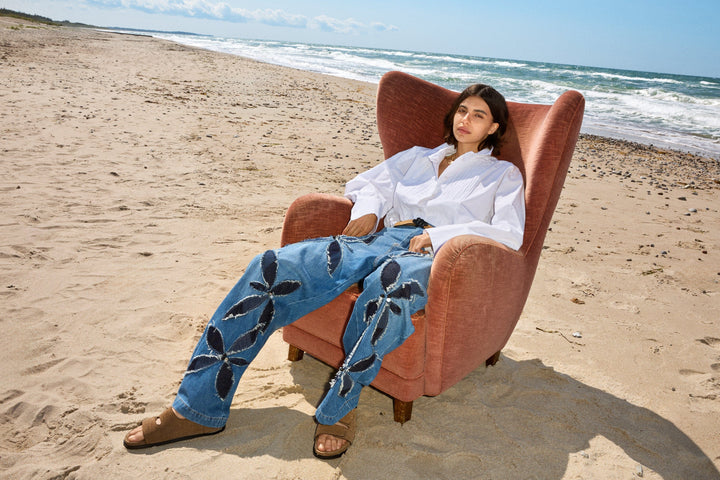 Munthe - Bimo 261141226105 - 36 - Blue Bukser 